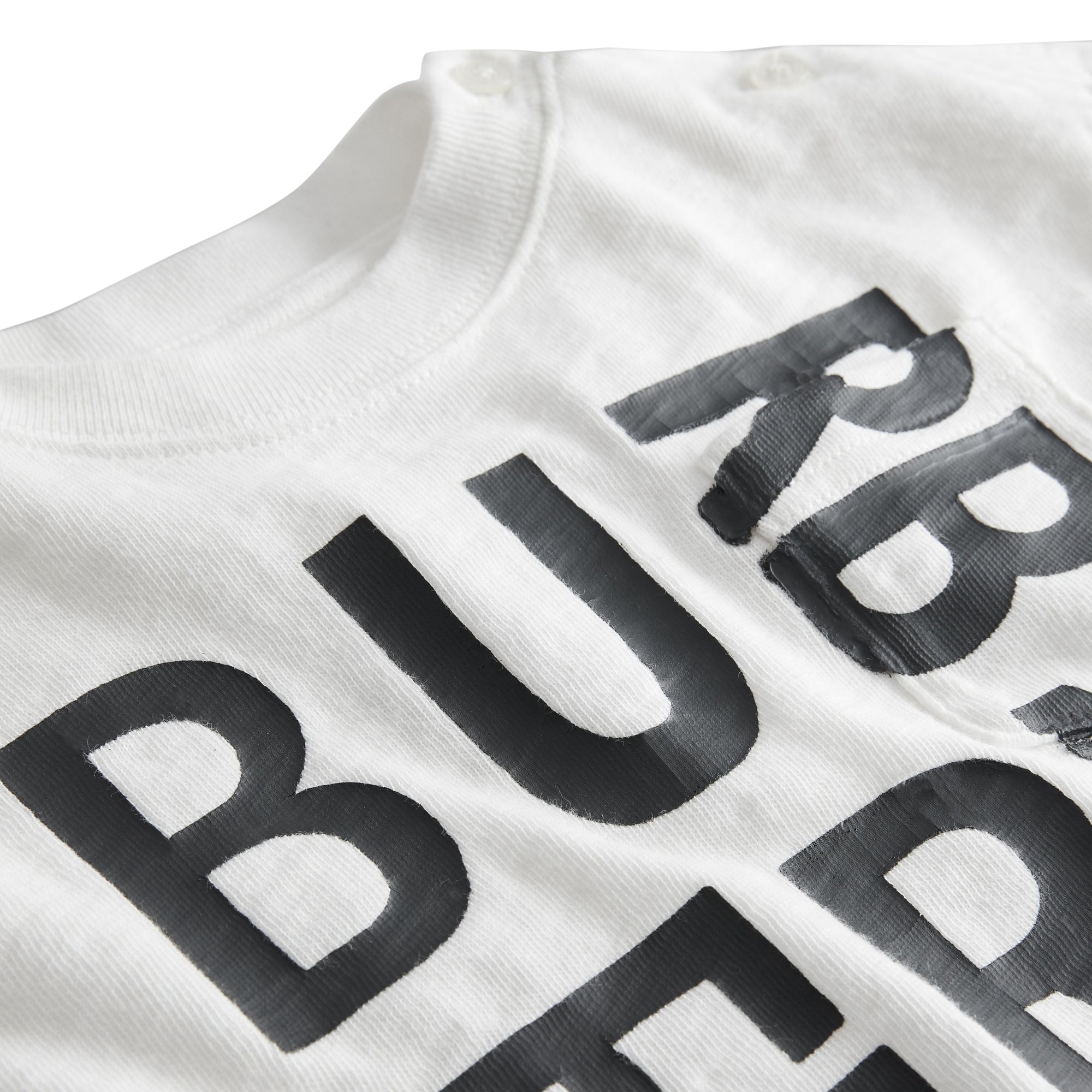 T-shirt en coton avec logo imprimé - White
