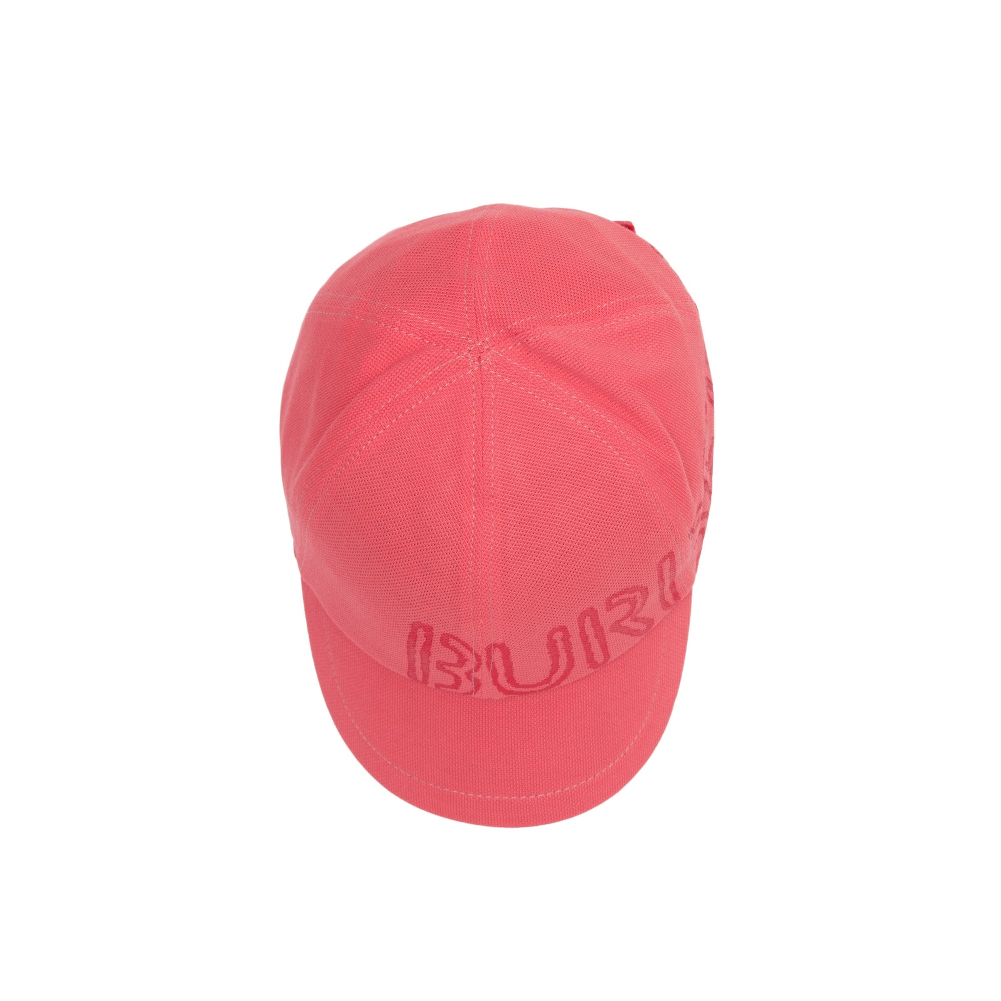 Casquette de baseball avec logo au pochoir - Bright Pink & Red