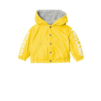 Veste à capuche réversible avec logo - Bright Yellow