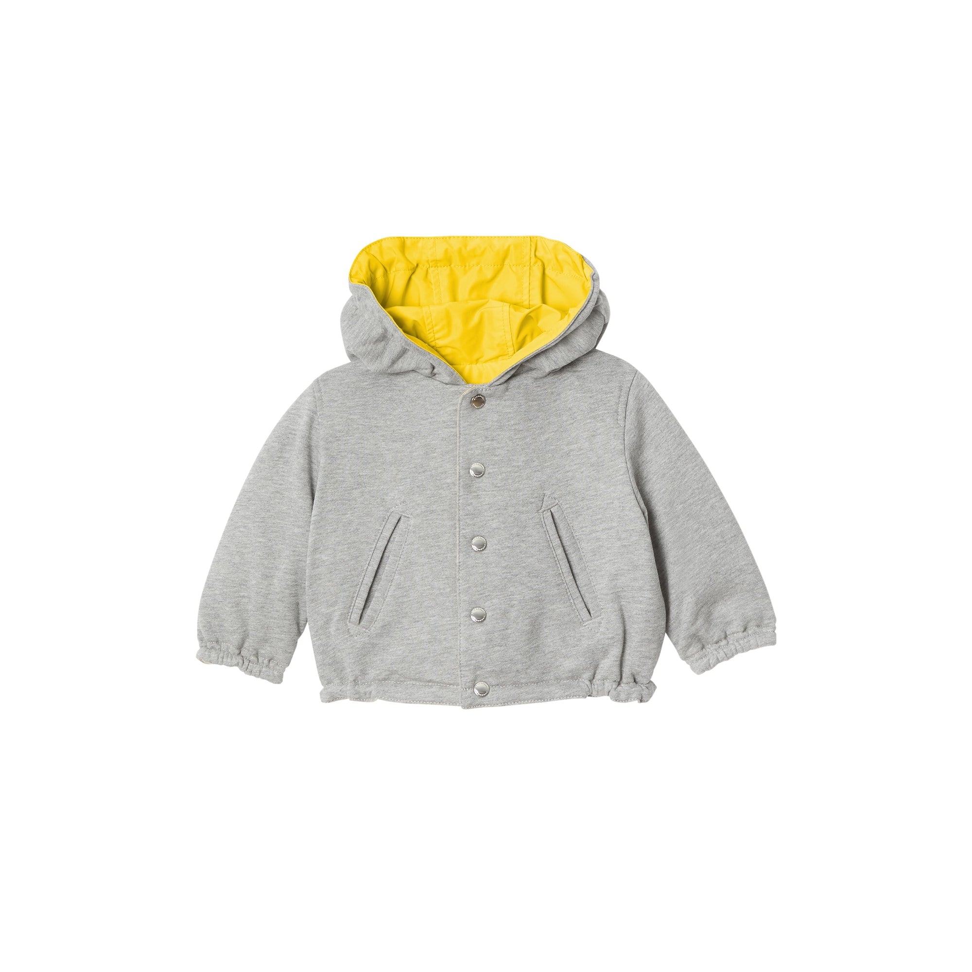 Veste à capuche réversible avec logo - Bright Yellow