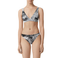 Bikini à imprimé Dreamscape - Black