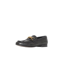 Mocassins The Link en cuir perforé - Black