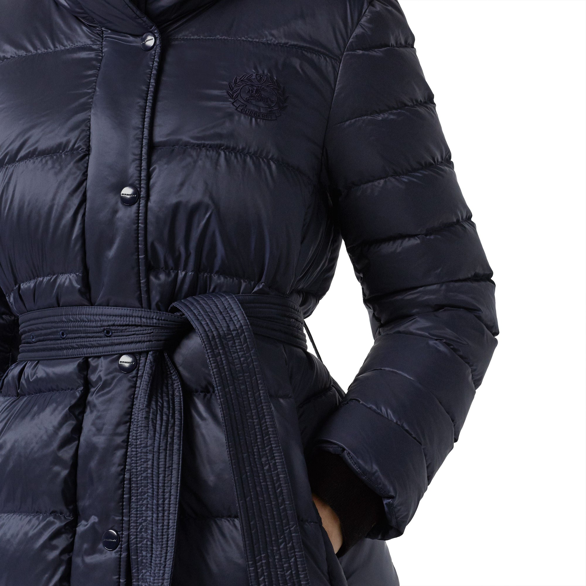 Doudoune rembourrée à capuche - Navy