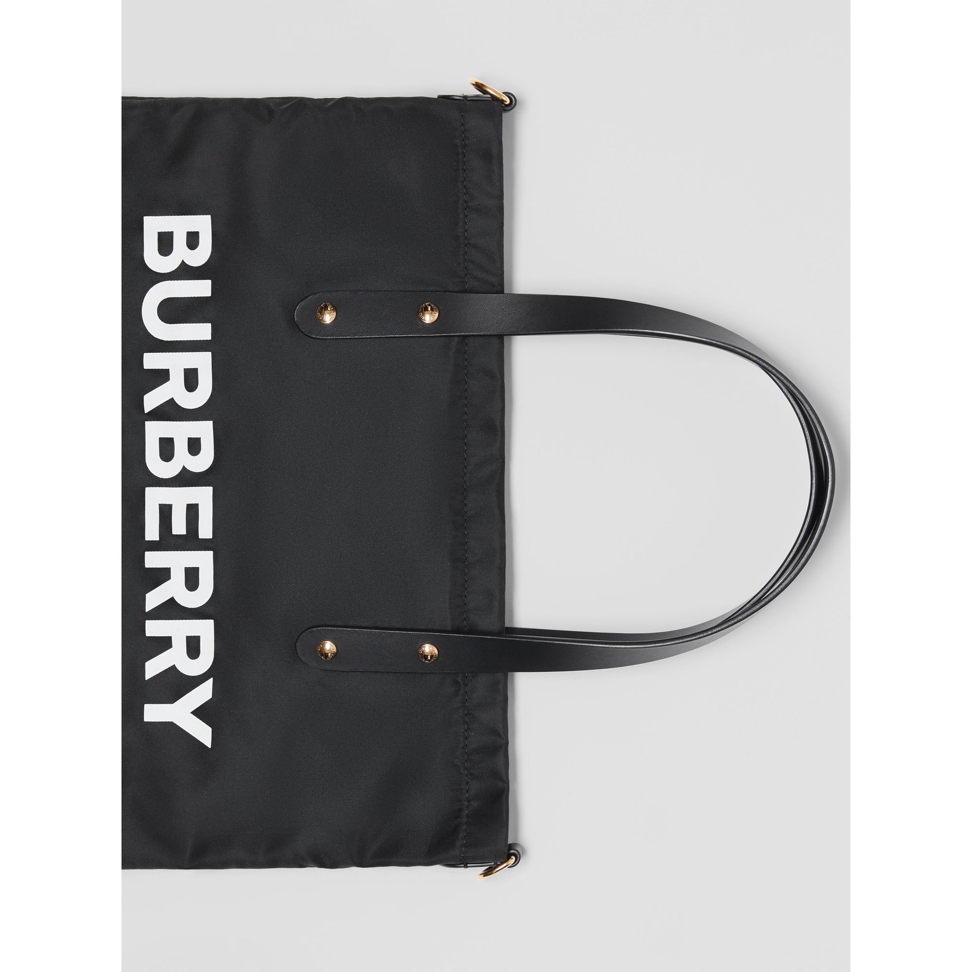 Sac tote en nylon à logo - Black
