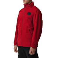Veste en taffetas à mémoire de forme avec capuche repliable - Military Red