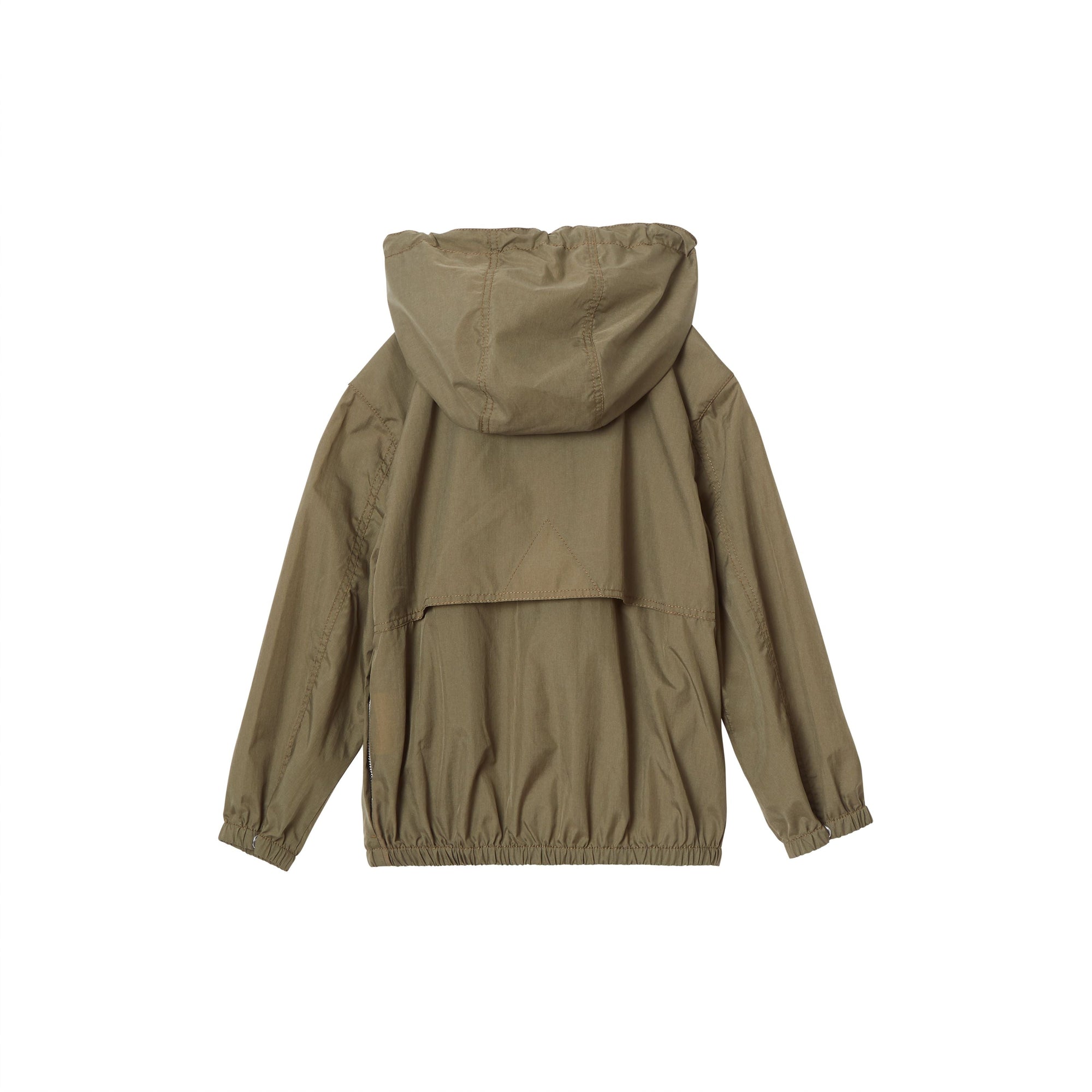 Veste légère à capuche avec logo - Military Green