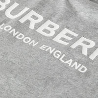T-shirt en coton avec logo - Grey Melange