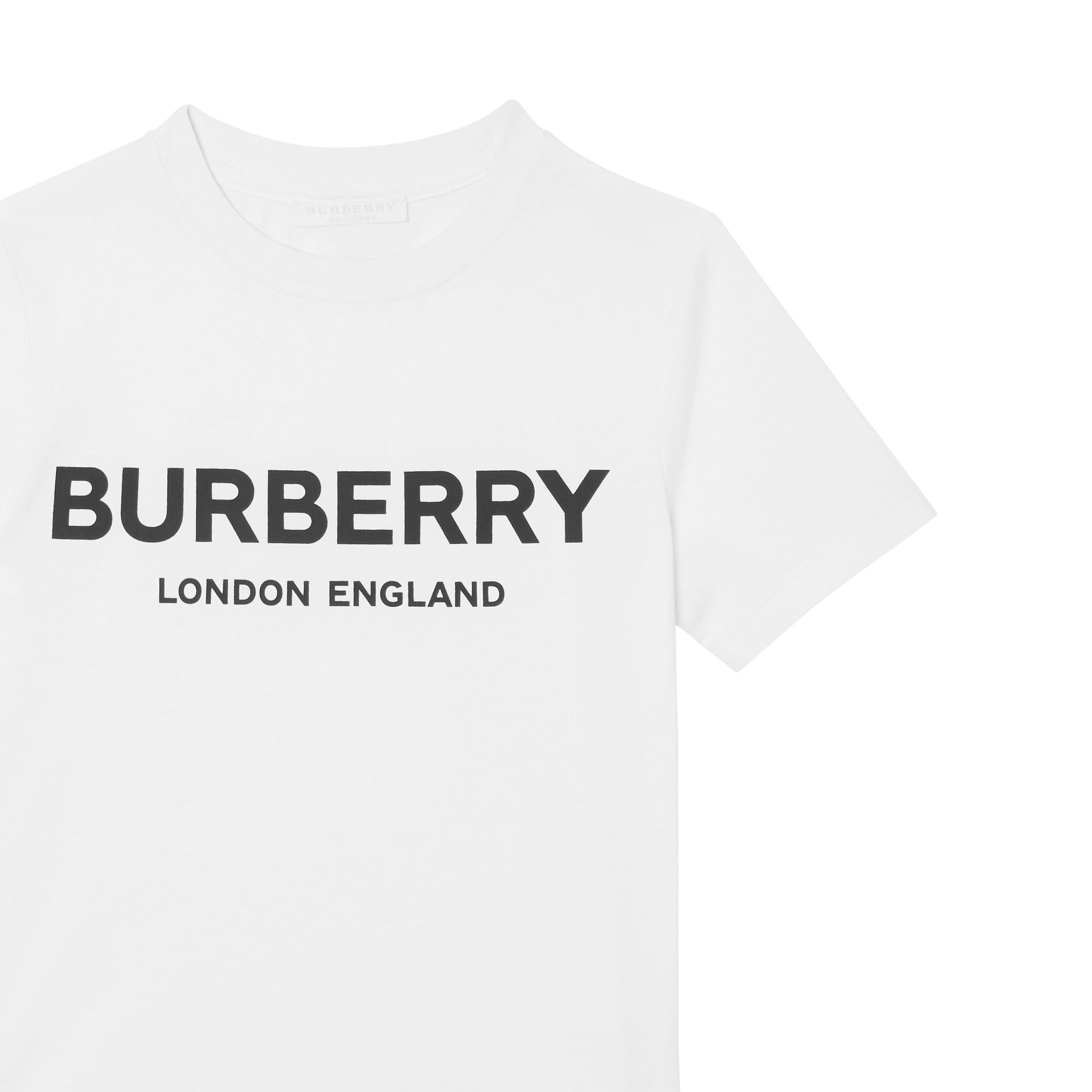 T-shirt en coton avec logo - White