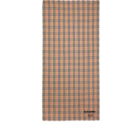 Écharpe légère en cachemire Vintage check - Camel