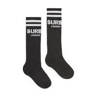 Chaussettes en coton mélangé avec logo - Black & White