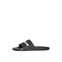 Claquettes Kingdom - Black & Optic White