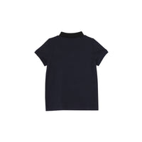 Polo en coton avec Vintage check - Navy