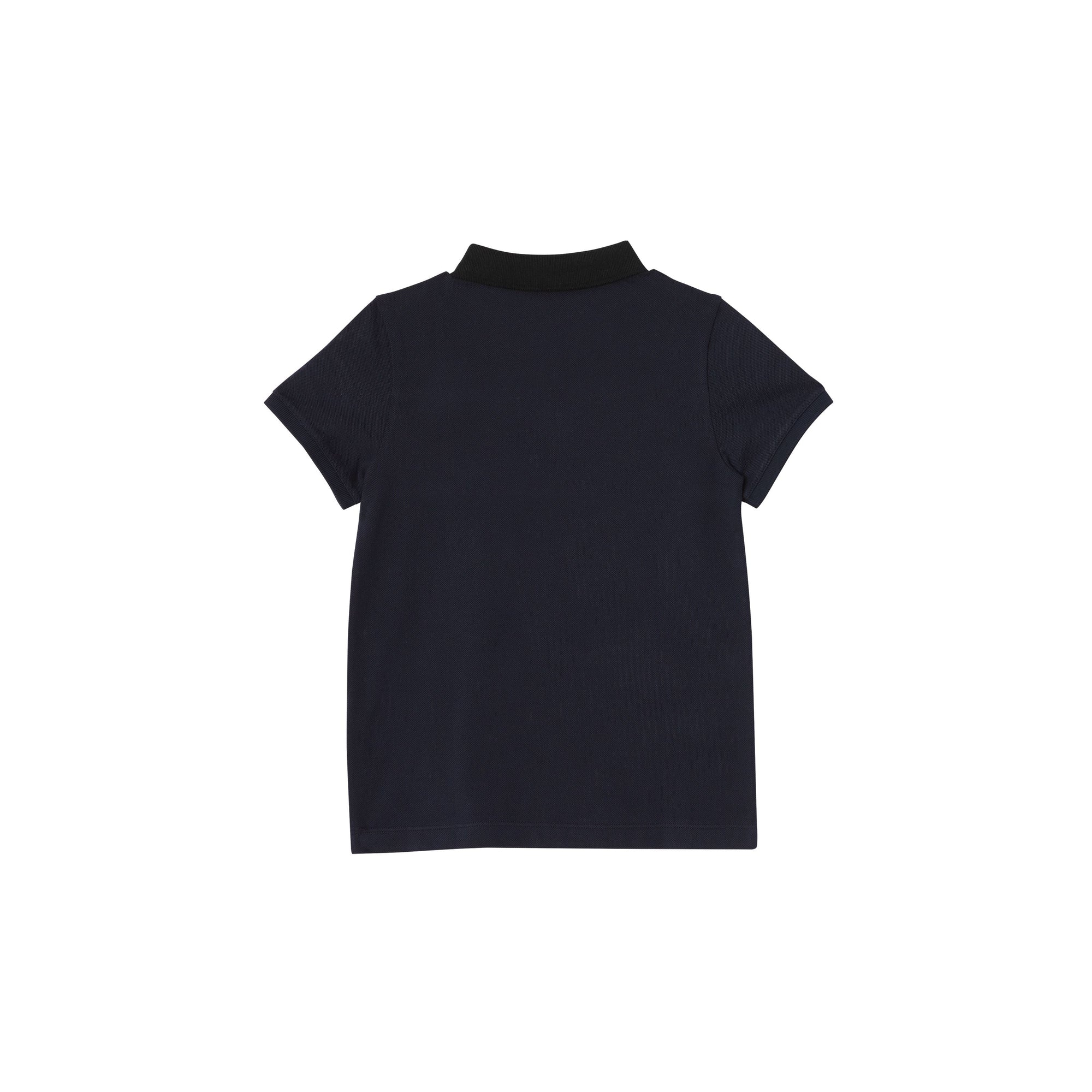 Polo en coton avec Vintage check - Navy