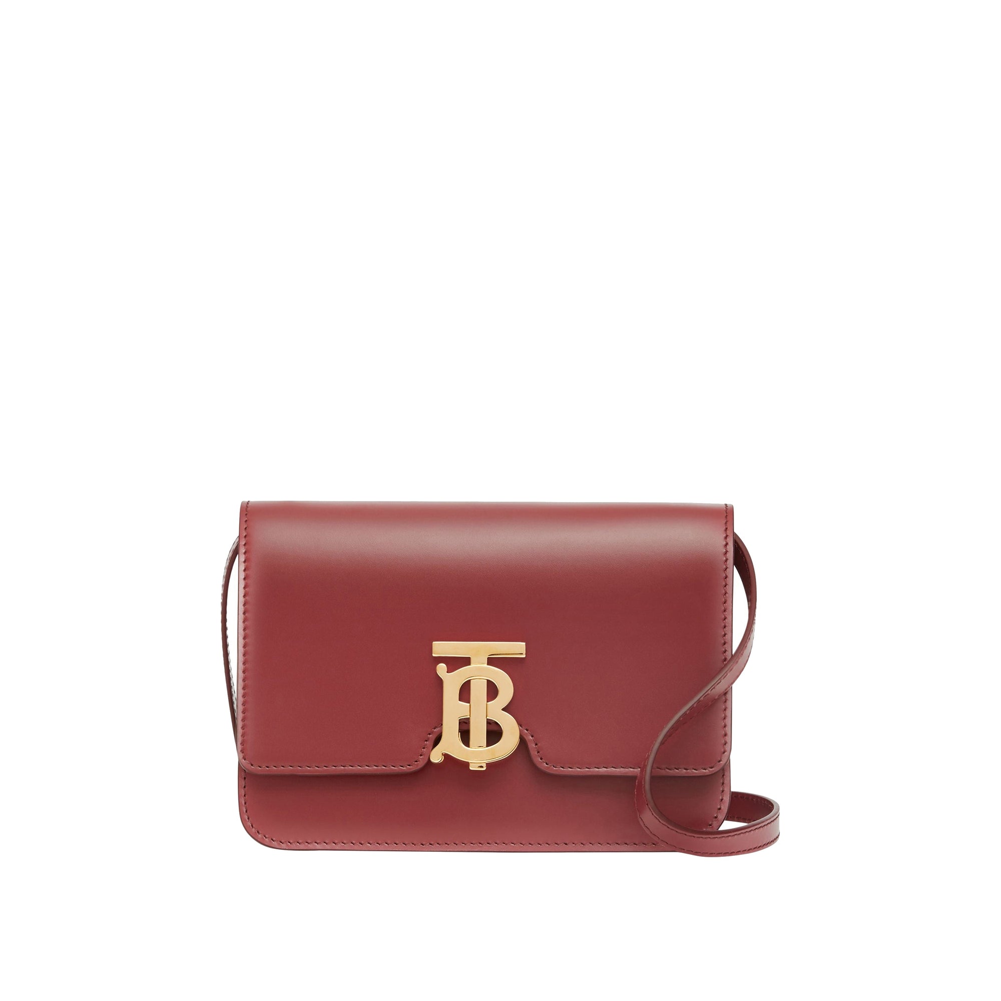 Petit sac TB en cuir - Crimson