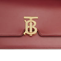 Petit sac TB en cuir - Crimson