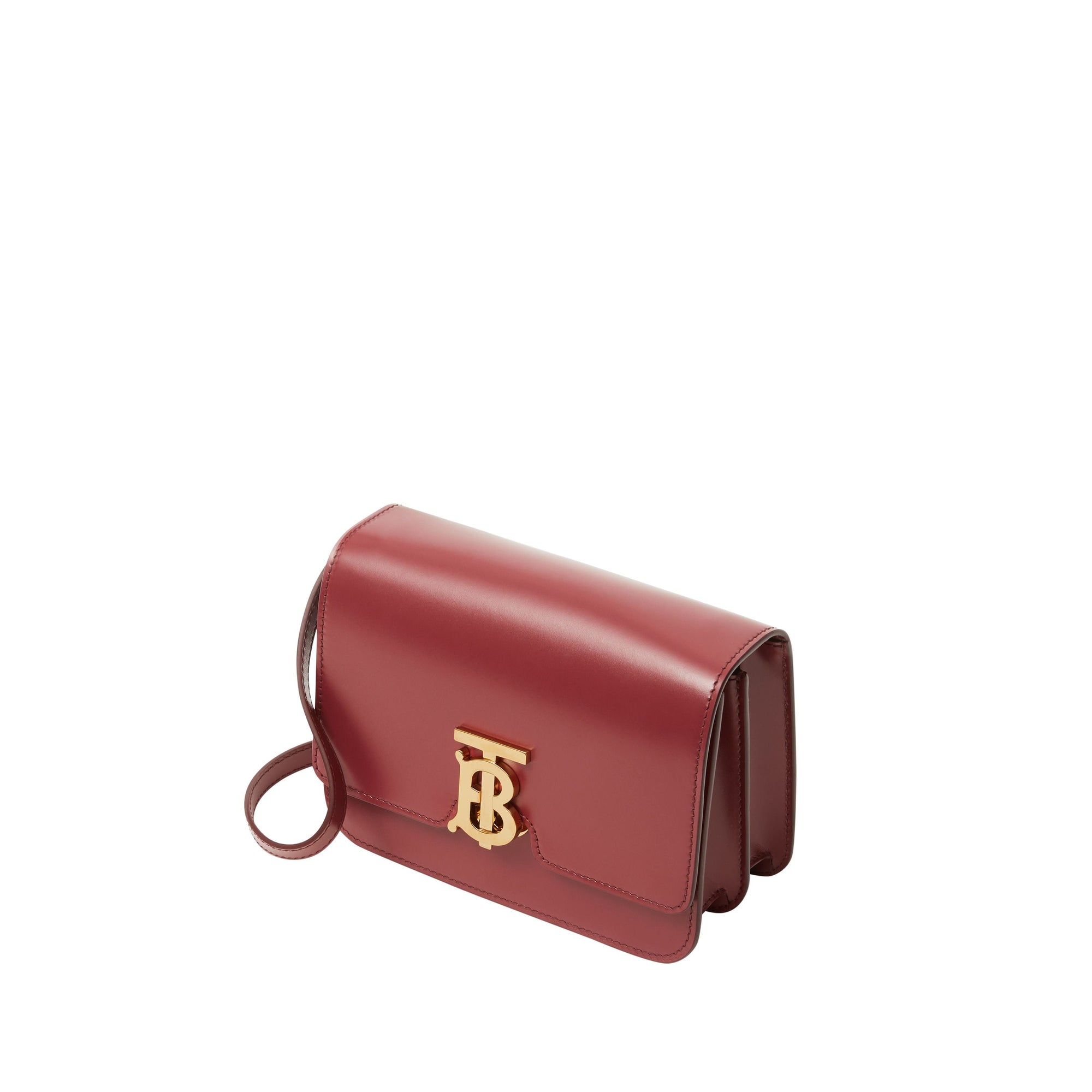 Petit sac TB en cuir - Crimson
