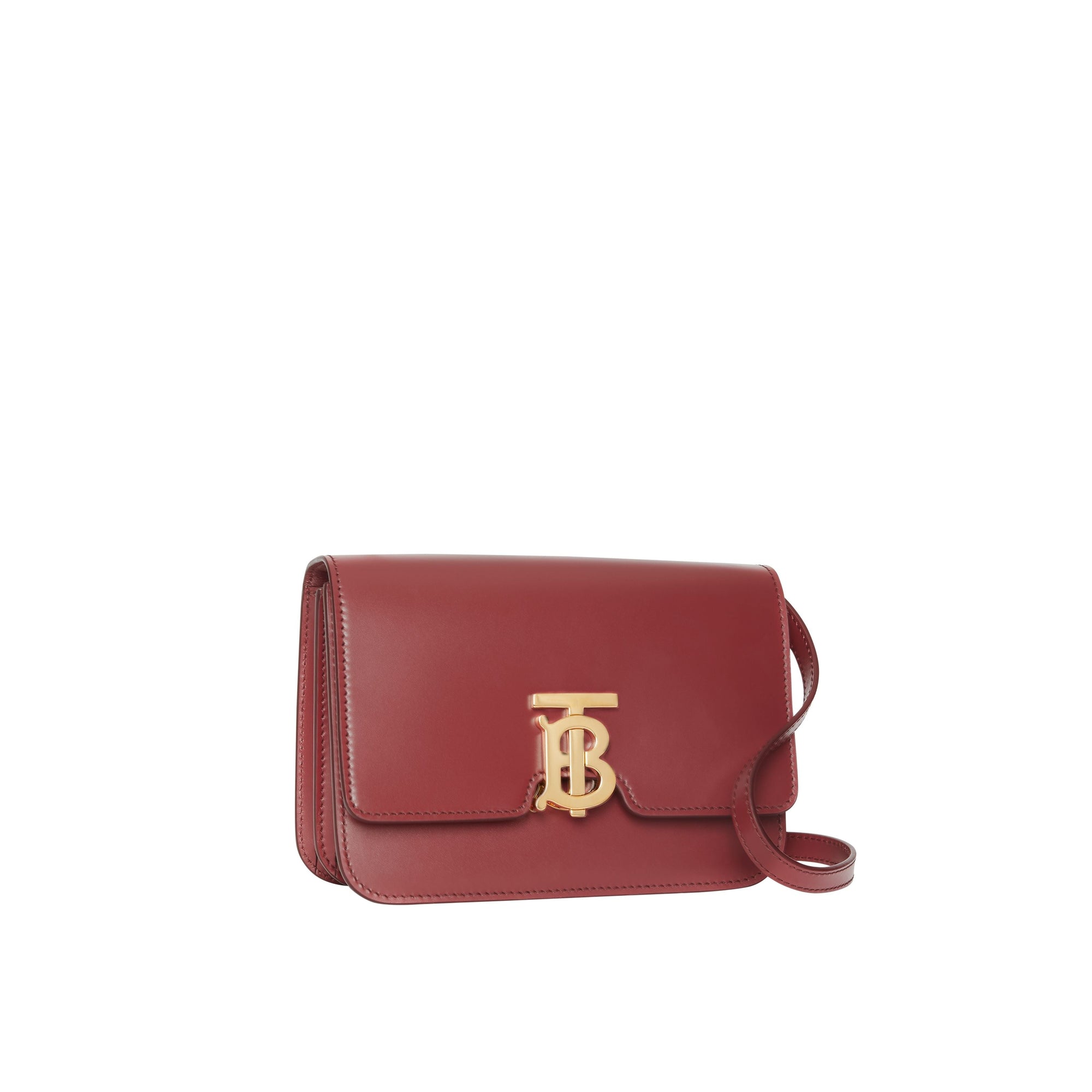 Petit sac TB en cuir - Crimson