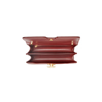 Petit sac TB en cuir - Crimson