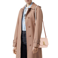 Petit sac TB en cuir - Rose Beige