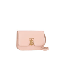 Petit sac TB en cuir - Rose Beige