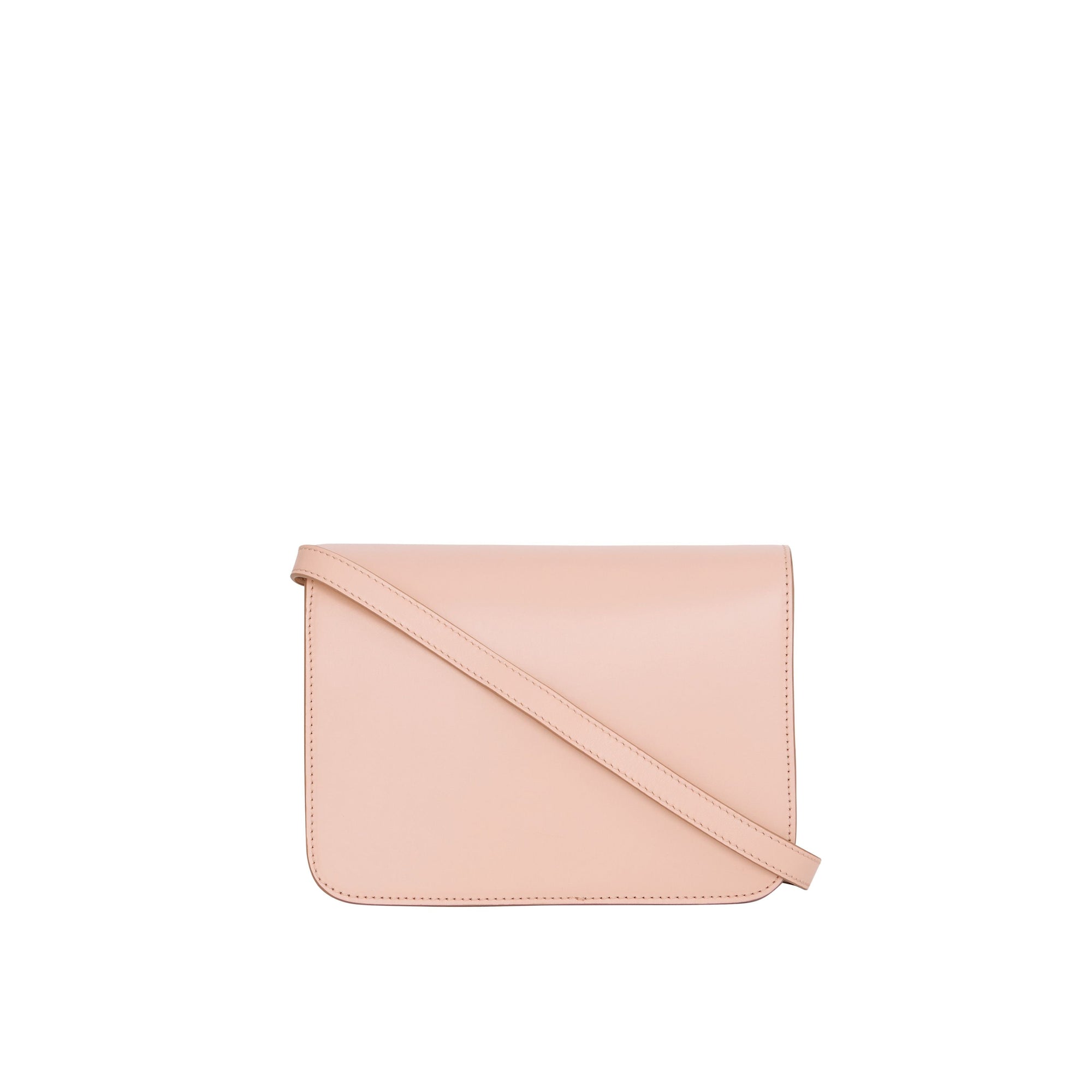 Petit sac TB en cuir - Rose Beige