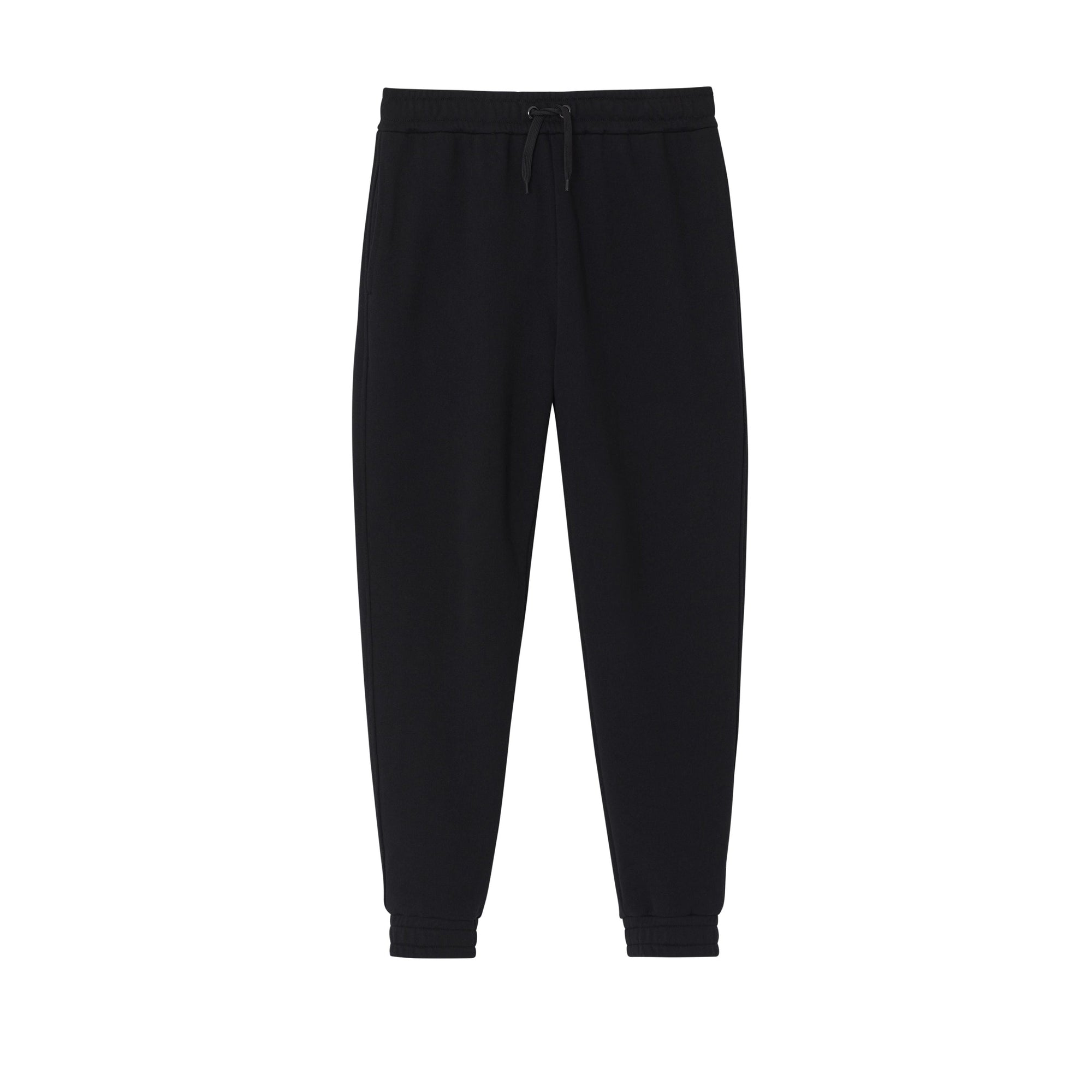 Pantalon de survêtement en coton avec logo imprimé - Black