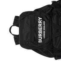 Sac à dos en nylon avec logo - Black