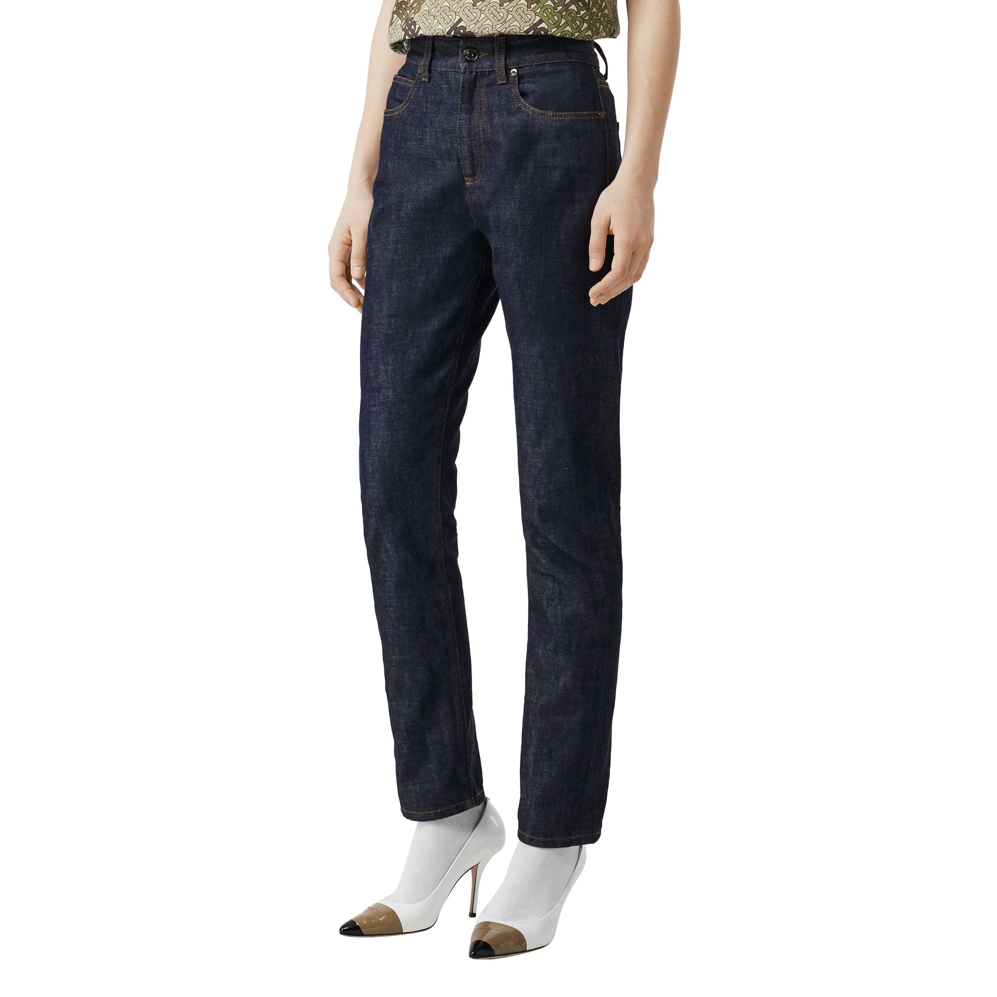 Jean droit en denim selvedge japonais - Indigo