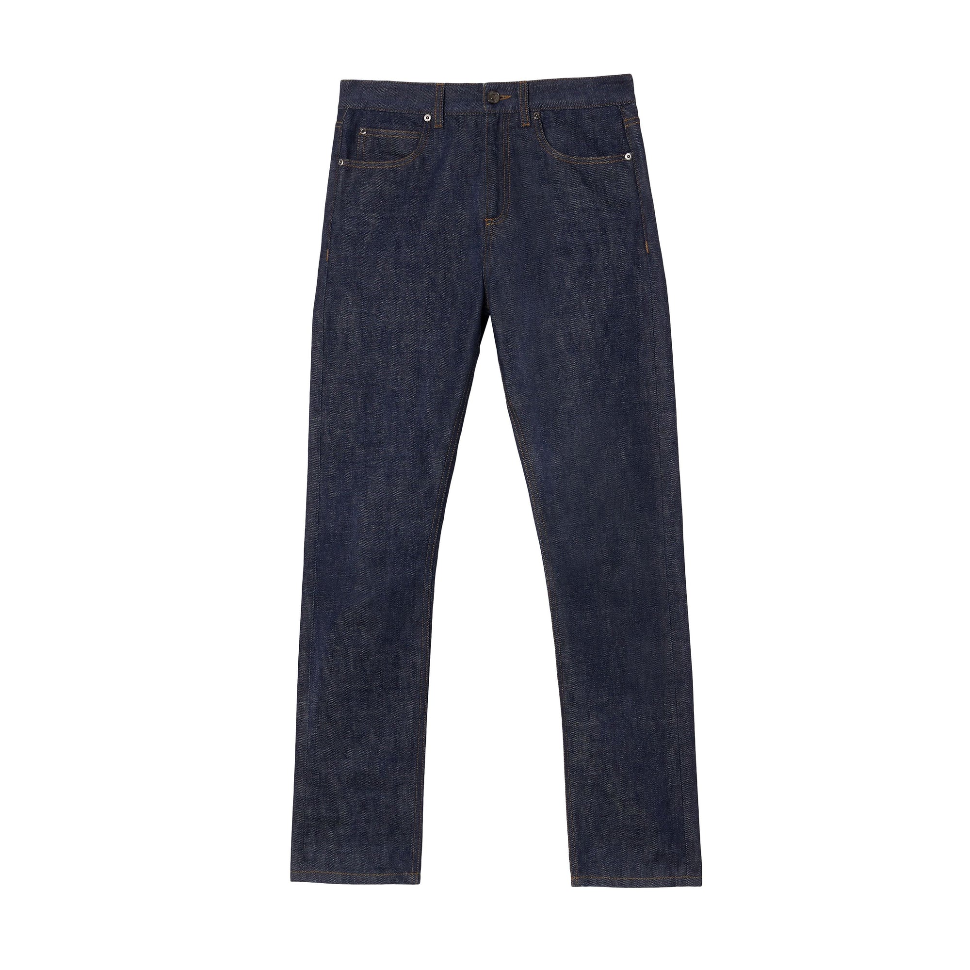 Jean droit en denim selvedge japonais - Indigo