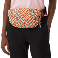 Sac banane moyen à imprimé Monogram - Vermillion