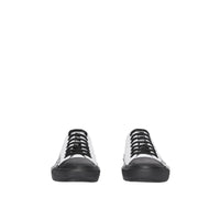 Sneakers en gabardine de coton bicolore avec logo - Optic White & Black