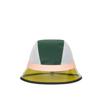 Bob à motif color-block et imprimé Kingdom - Dark Green & Grey