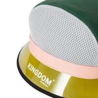 Bob à motif color-block et imprimé Kingdom - Dark Green & Grey