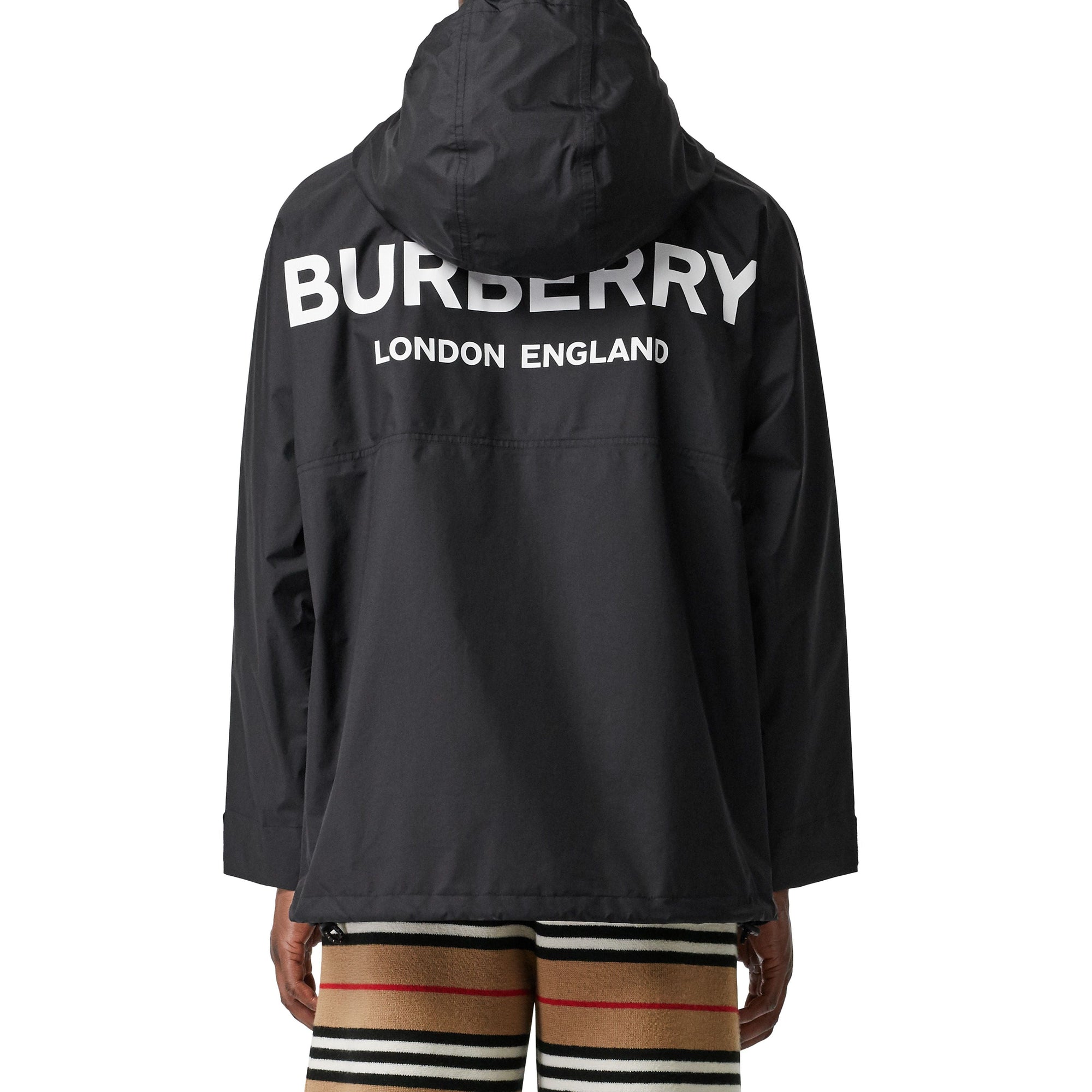 Anorak léger avec logo - Black