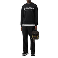 Sweat-shirt en coton avec logo - Black