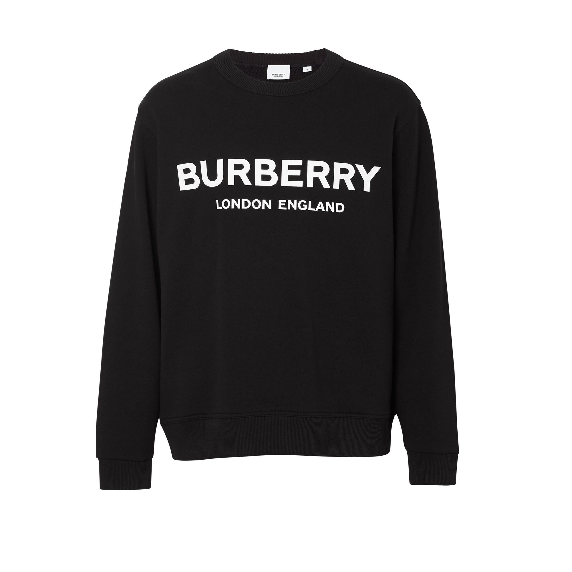 Sweat-shirt en coton avec logo - Black
