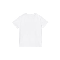 T-shirt en coton avec imprimé lustre - White