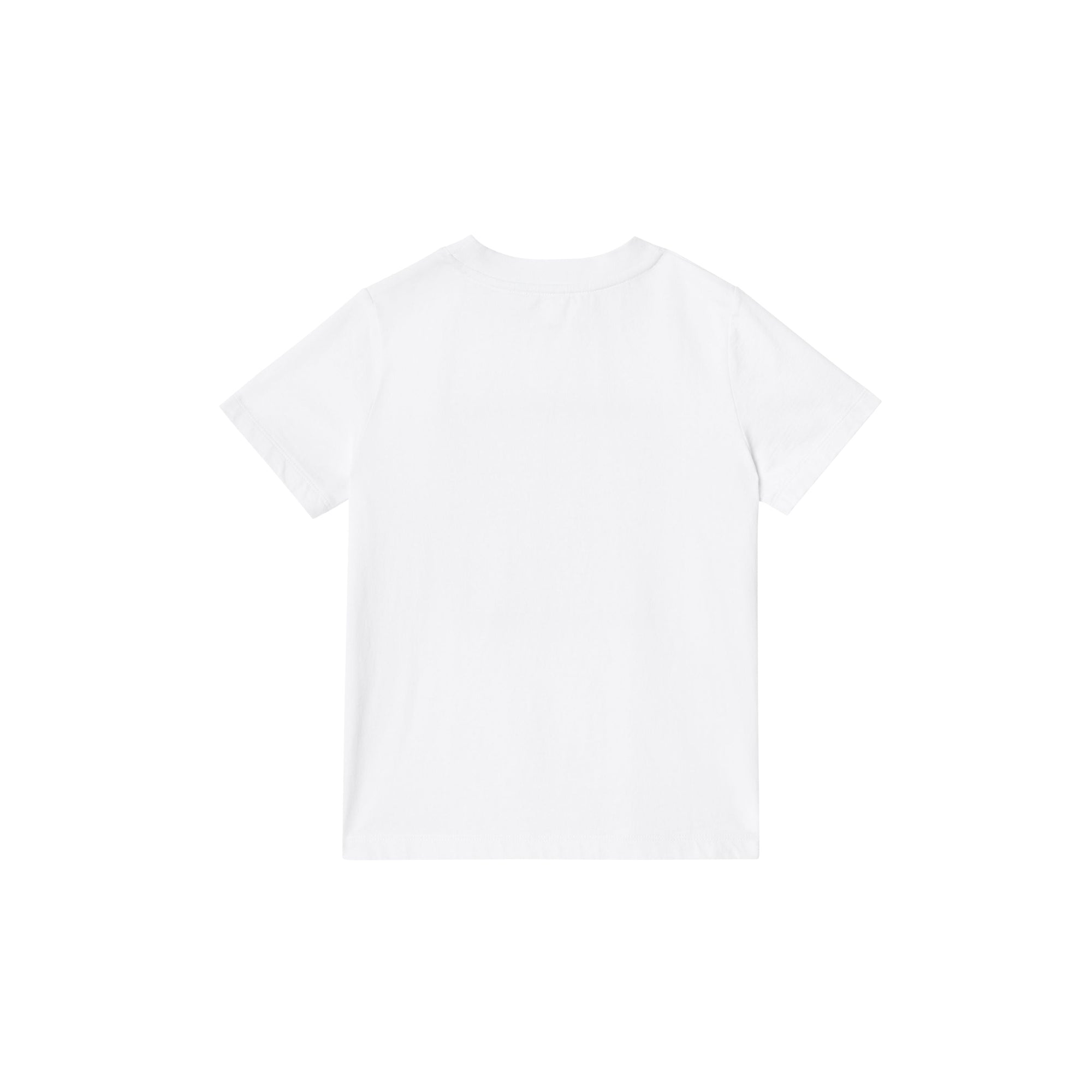 T-shirt en coton avec imprimé lustre - White