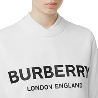 Sweat-shirt en coton avec logo - White
