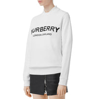 Sweat-shirt en coton avec logo - White