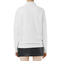 Sweat-shirt en coton avec logo - White