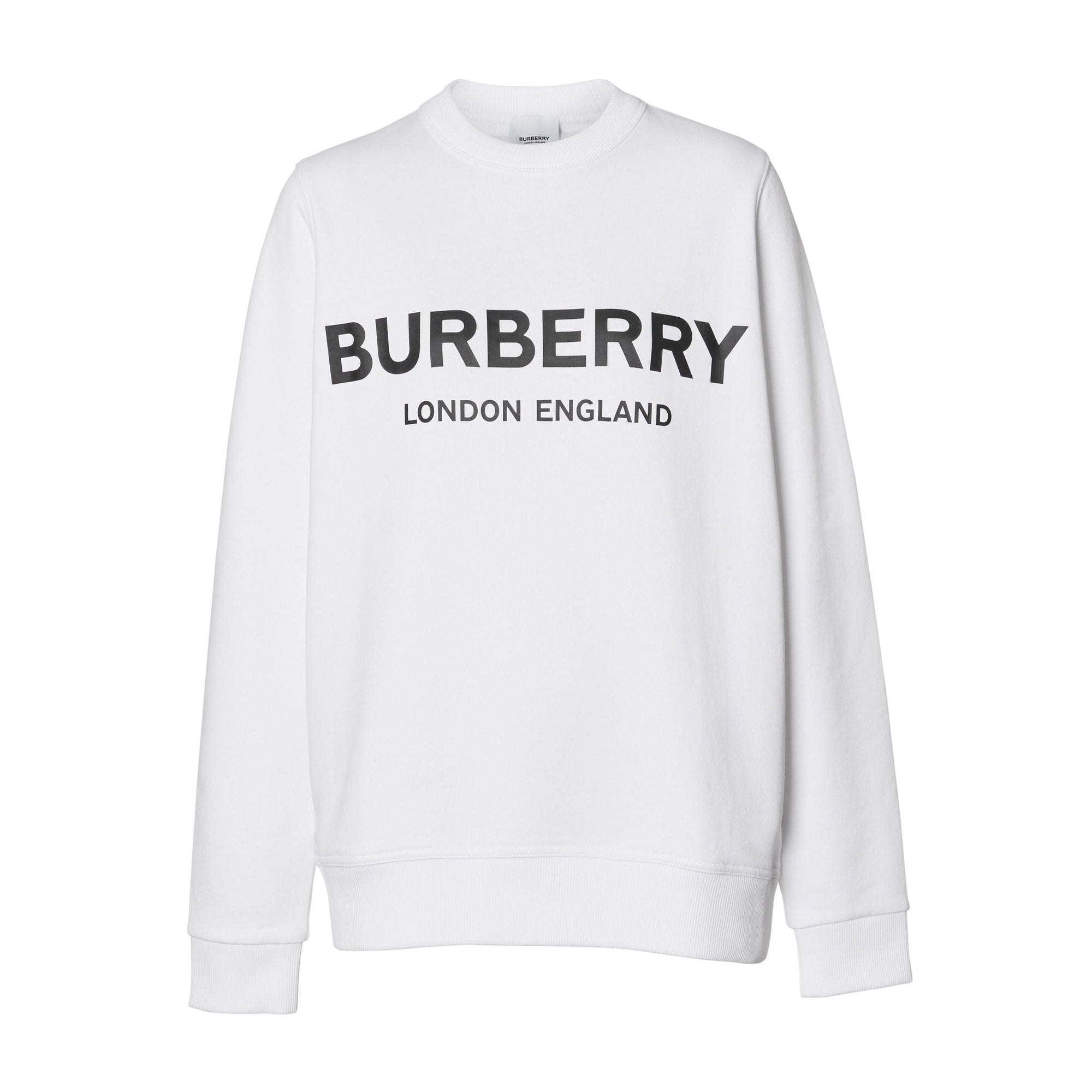 Sweat-shirt en coton avec logo - White