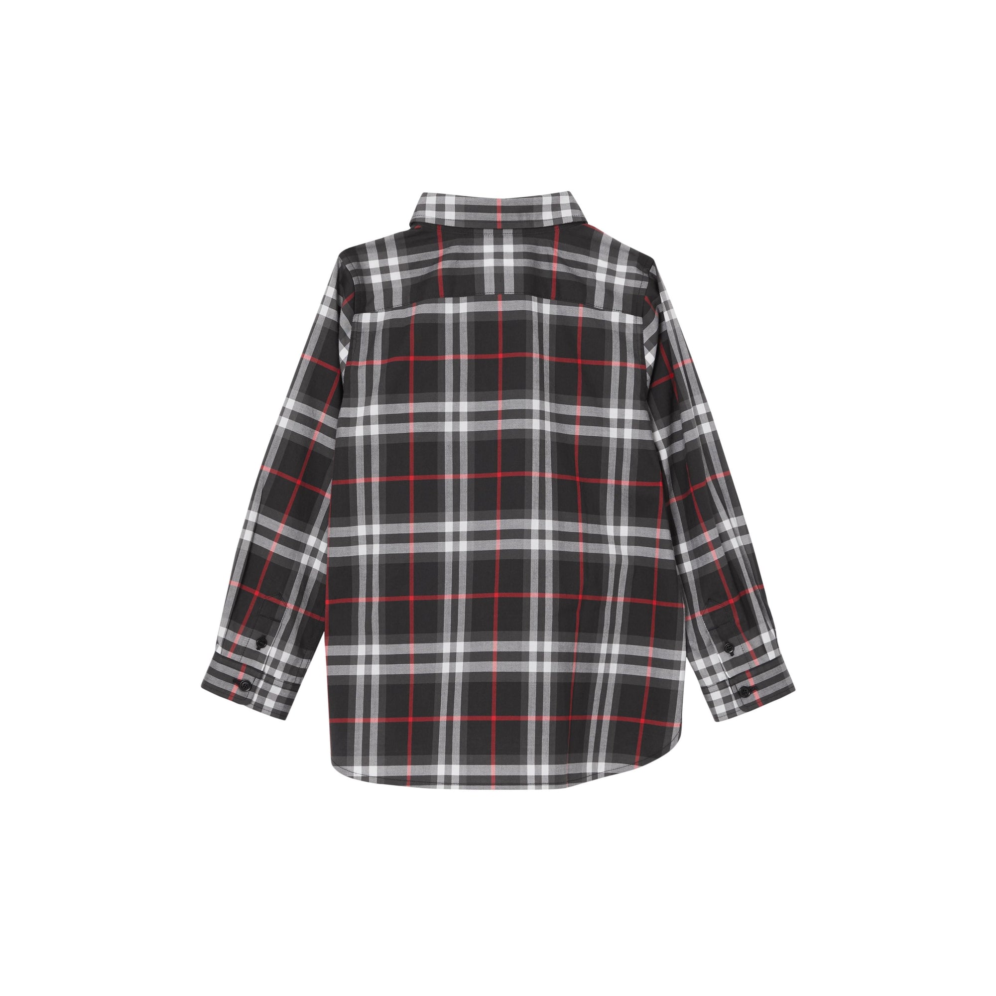 Chemise en coton Vintage check - Black