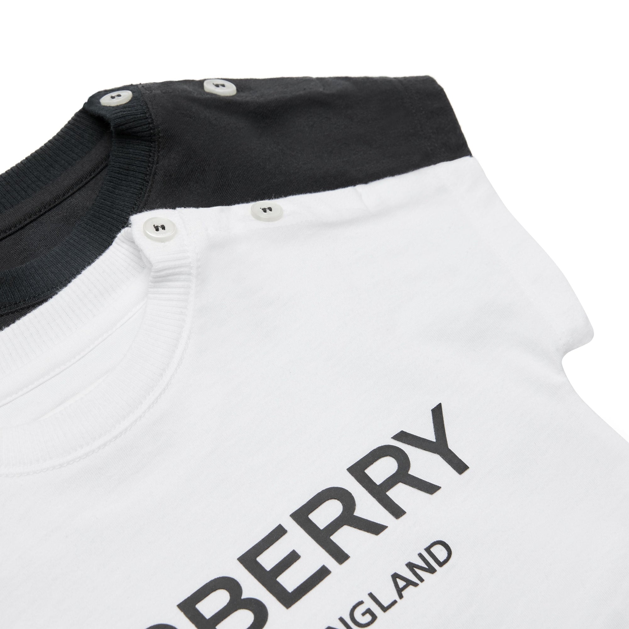 Coffret cadeau 4 pièces pour bébé avec logo imprimé - Black & White