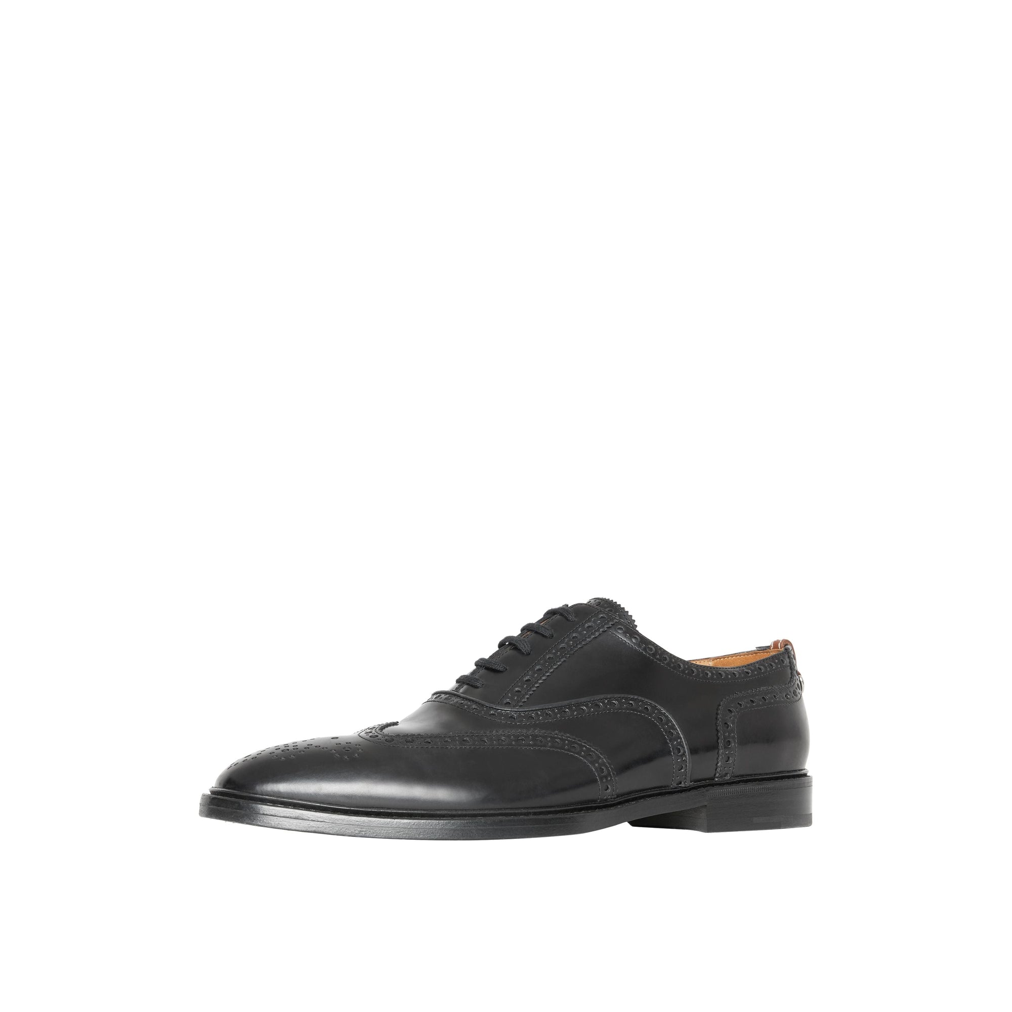 Richelieus Oxford en cuir - Black