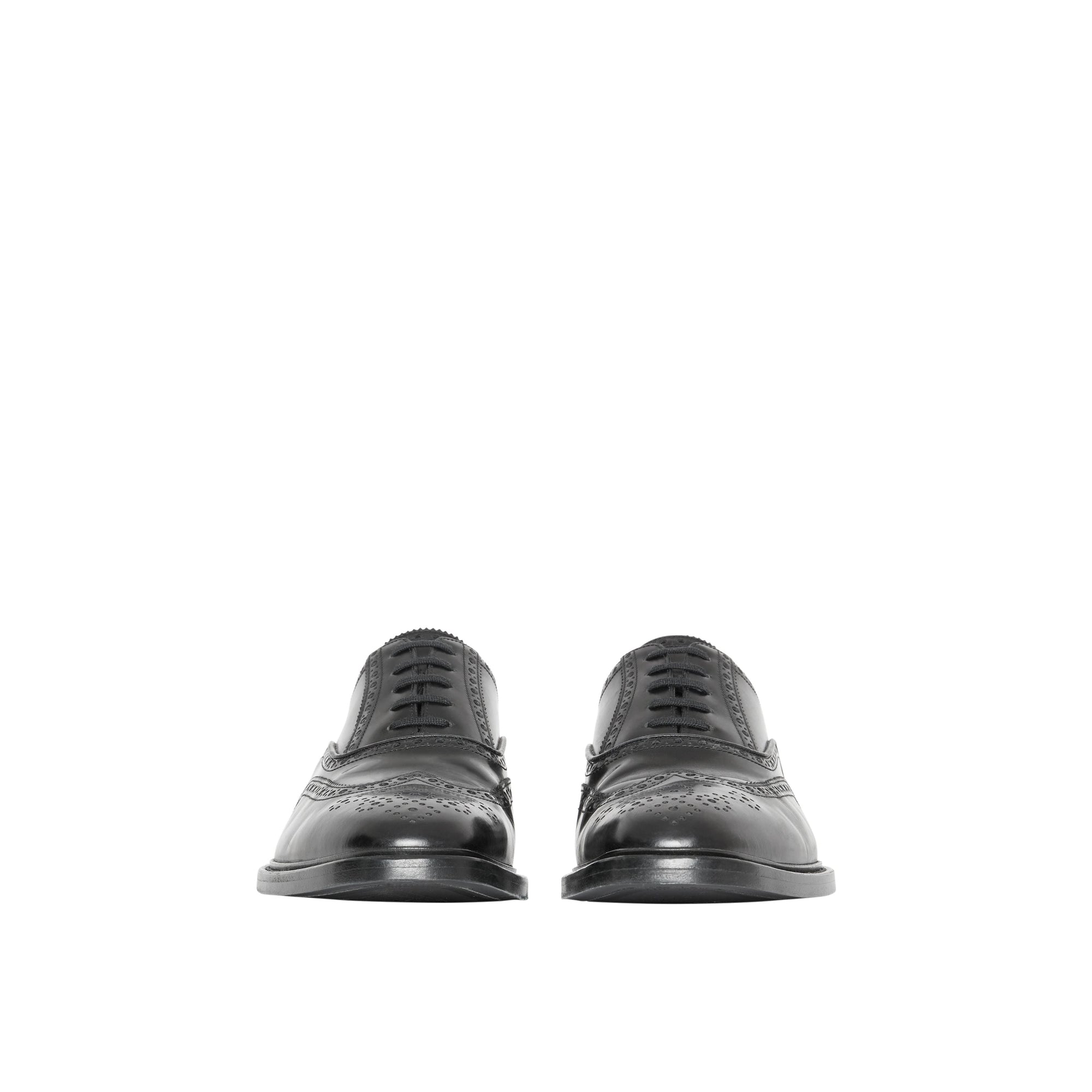 Richelieus Oxford en cuir - Black