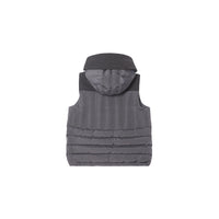 Doudoune sans manches rembourrée à capuche - Dark Charcoal