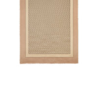 Écharpe légère en cachemire Monogram - Pale Camel