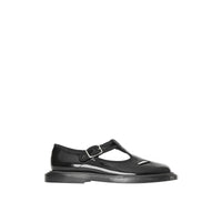 Salomés en cuir verni - Black