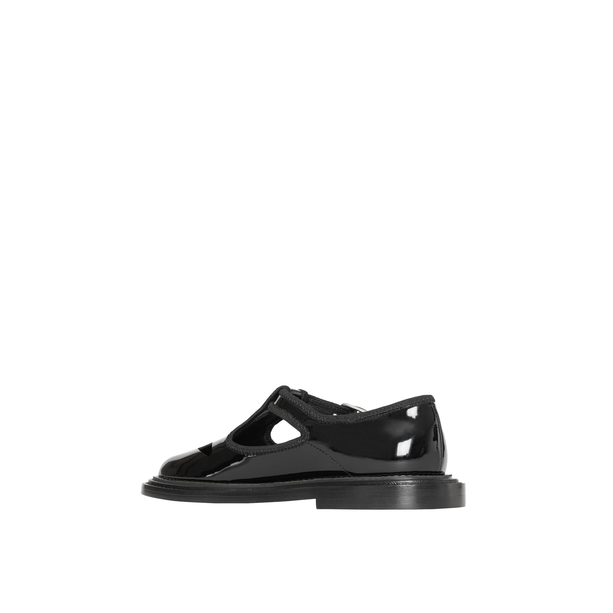 Salomés en cuir verni - Black